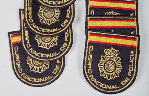 Parches, escudos y emblemas bordados